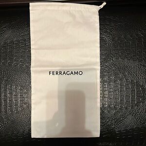 Ferragamo White Dust Bag